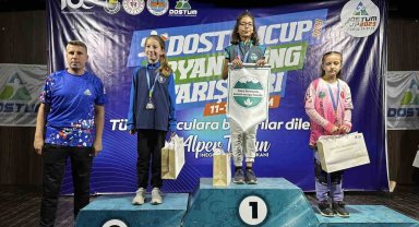 Dostumcup yarışlarının birincisi İnönü'den