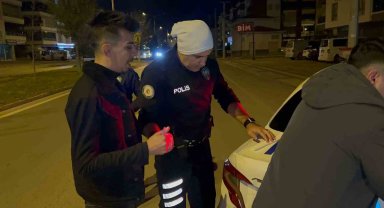 Drift atarken 2. kez alkollü yakalanan sürücüden, "2 bardak içtim" itirafı