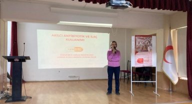 Eskişehir'de öğrencilere akıllı ilaç eğitimi verildi