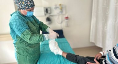 Eskişehir'de yara bakım üniteleri özveri ile çalışıyor