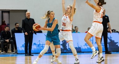 EuroCup Women F Grubu: TTT Riga: 71 - Melikgazi Kayseri Basketbol: 69