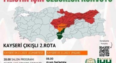 Filistin Gecesi Düzenleniyor