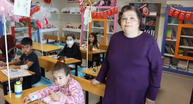 Hastane koridorunda öğretmenlik