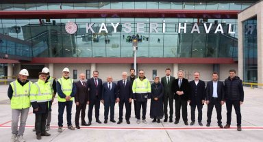 Havalimanı yeni terminal binası açılış için gün sayıyor