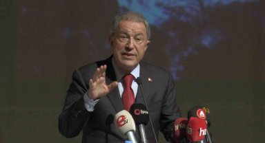 Hulusi Akar: "Filistin'de yaşanan savaş değil, soykırımdır"