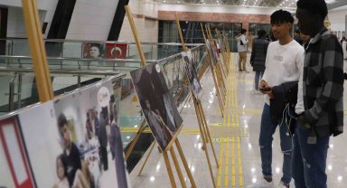İHA'nın Filistin fotoğrafları sergilendi