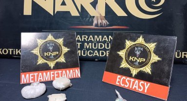 Karaman'da uyuşturucu ticaretinden 4 kişi tutuklandı