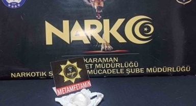 Karaman'da uyuşturucudan 2 kişi tutuklandı