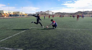 Karapınar'da şiddetli rüzgar etkili oldu