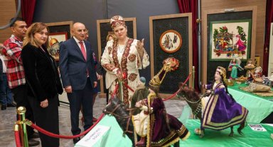 Keçiören'de "Cumhuriyetin 100. Yılına Özel Bir Asırlık Emek" sergisi açıldı