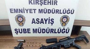 Kendini yaralayan şahsın evinde ruhsatsız tüfek ele geçirildi