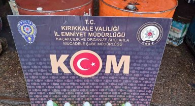 Kırıkkale'de 350 litre kaçak akaryakıt ele geçirildi: 1 gözaltı