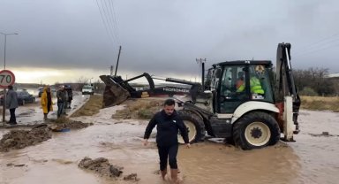 Kırıkkale'de sel ve fırtınada 40 vakaya müdahale edildi