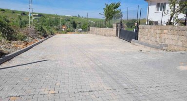 Kırsala 10 ayda 123 milyon TL'lik kilit beton parke