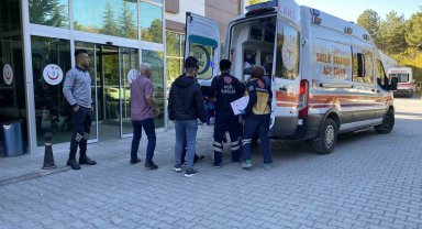 Konya'da soba yaşlı çifti ayırdı