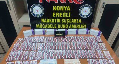 Konya'da uyuşturucu operasyonu: 3 tutuklama