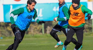 Konyaspor, Alanyaspor maçı hazırlıklarını sürdürdü