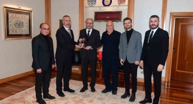 MAHYA'dan Rektör Erdal'a ziyaret