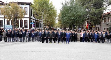 Mustafa Kemal Atatürk Çankırı'da törenle anıldı