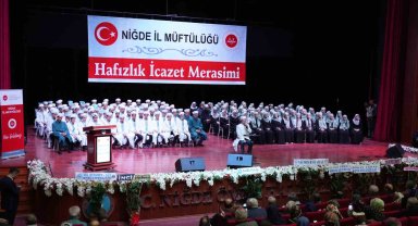 Niğde'de 151 öğrenciye hafızlık icazeti verildi