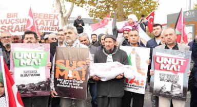Niğde'de Filistin'e destek yürüyüşü yapıldı