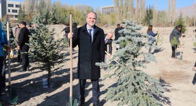 Niğde'de yeşil kampüs çalışmaları devam ediyor