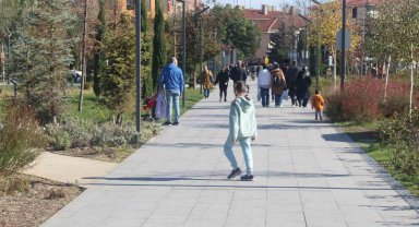 Okulların birinci ara tatil dönemi Millet Bahçesi'ni şenlendirdi