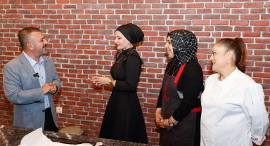 Şef Nermin Öztürk Gastro Sincan'ı ziyaret etti