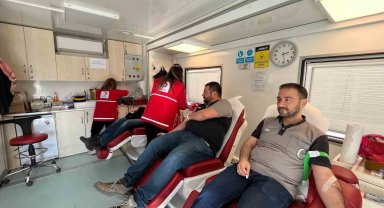 TEI çalışanlarından Türk Kızılay Kan Bankası'na destek