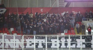 Trabzonspor taraftarları takımını yalnız bırakmadı