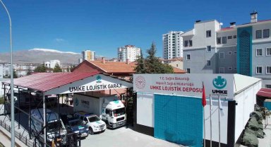 Türkiye'nin 3. UMKE Lojistik Deposu olağan dışı olaylar ve doğal afetlere hazır
