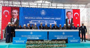 Türkiye'nin en kapsamlı ve modern Güzel Sanatlar Lisesi'nin temeli atıldı