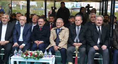 Vali Çiçek ve Başkan Büyükkılıç, ERVA Marifet Spor Kulübü açılış törenine katıldı