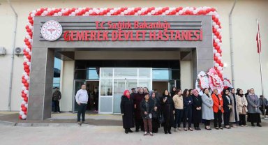 25 yatak kapasiteli Gemerek Devlet Hastanesi hizmet veremeye başladı