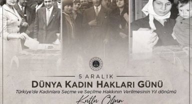 Adalet Bakanı Tunç'tan "Kadın Hakları Günü" paylaşımı