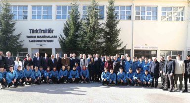 ATO Başkanı Baran ve Bakan Yardımcısı Şamlıoğlu'ndan meslek lisesi ziyareti