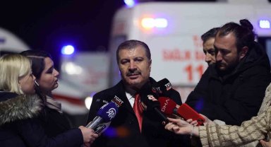 Bakan Koca: "Toplam 182 hasta Türkiye'ye getirildi"