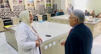 Başkan Büyükkılıç, KAYMEK Akademi'yi ziyaret etti