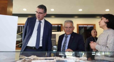 Başkan Büyükkılıç'a Başsavcı Bölükbaşı'dan ziyaret