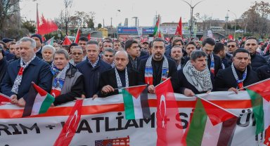 Başkan Murat Ercan Gazze direnişinin yanında