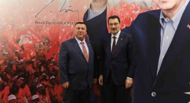 Başkan Özkan Alp'ten önemli ziyaret