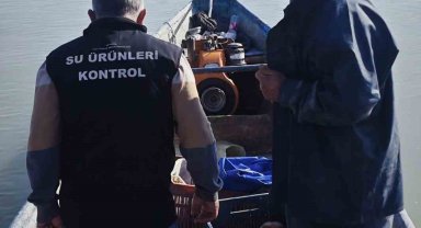 Beyşehir Gölü'nde yasa dışı av denetimleri sürüyor