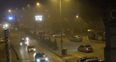 Çankırı'da yoğun sis etkili oluyor