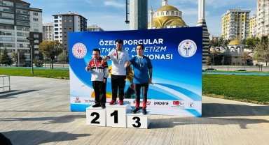 Çankırılı özel sporcu Türkiye ikincisi oldu
