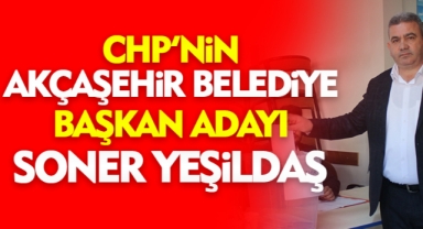 CHP Akçaşehir Belediye Başkan Adayı Soner Yeşildaş, Ön Seçimde Zafer Kazandı