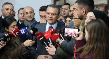 CHP Genel Başkanı Özel: "Muhalefete muhalefet yapmayız"