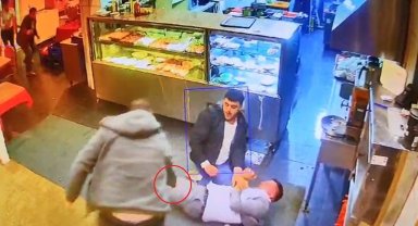 Eğlence mekanında 1 kişinin öldürüldüğü dehşet anları kamerada