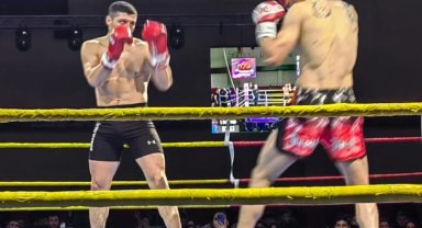 Eskişehirli sporcu Kılıç İranlı rakibini nakavt ederek şampiyon oldu
