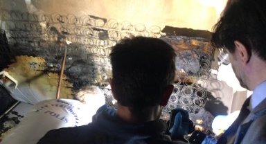 Evde çıkan yangında 61 yaşındaki kısmi felç hastası adam hayatını kaybetti