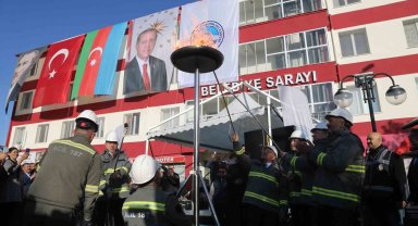 Felahiye'de doğalgaz ateşi yandı